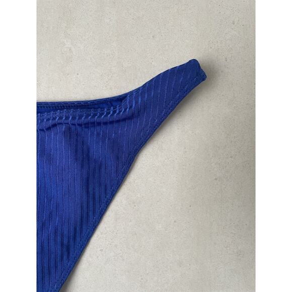 Kenny Flowers Swim Sporty Bikini Bottom Ribbed Capri Swimwear - Picture 7 of 11